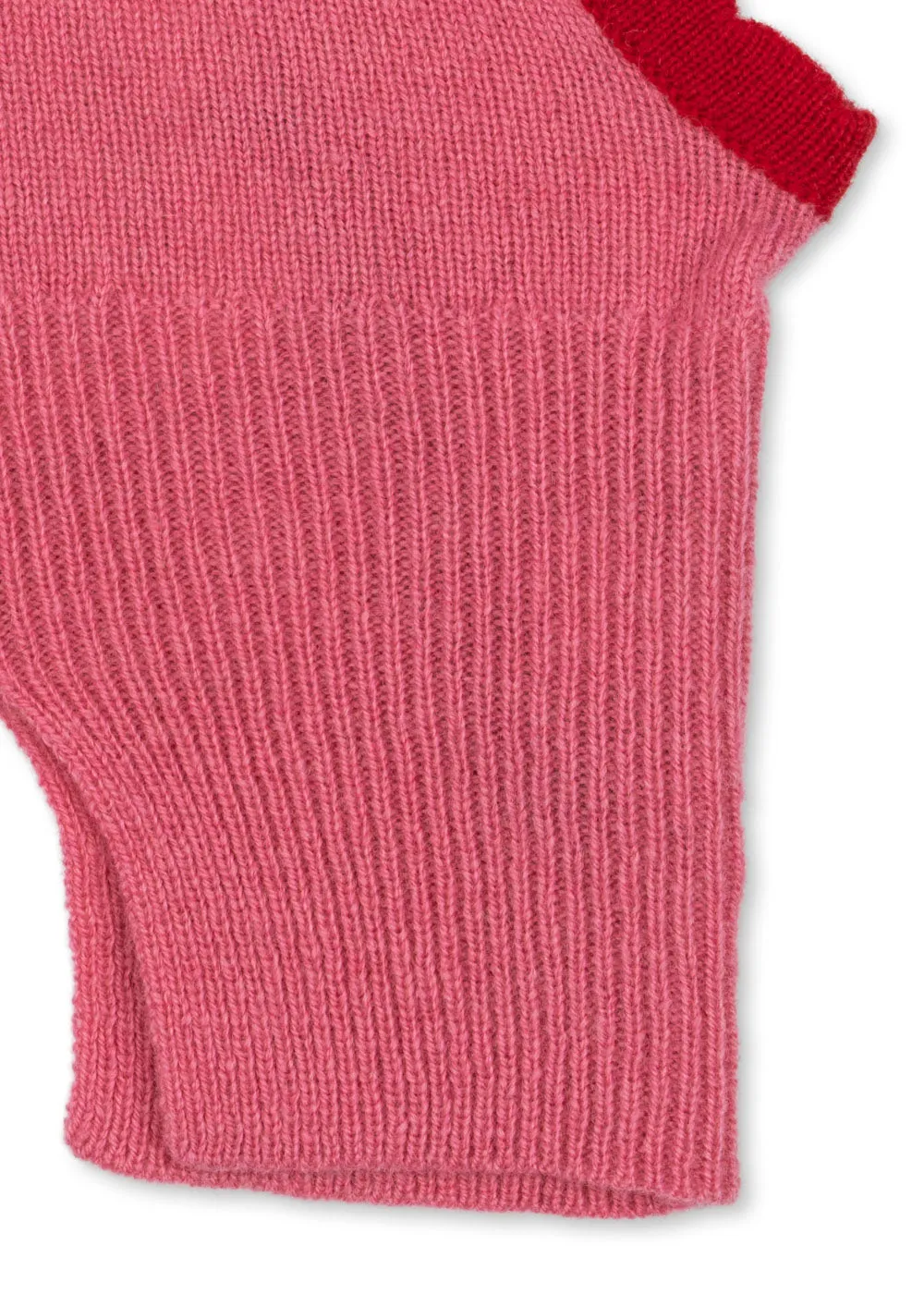 Konges Sløjd Collette bivakmuts pink wol