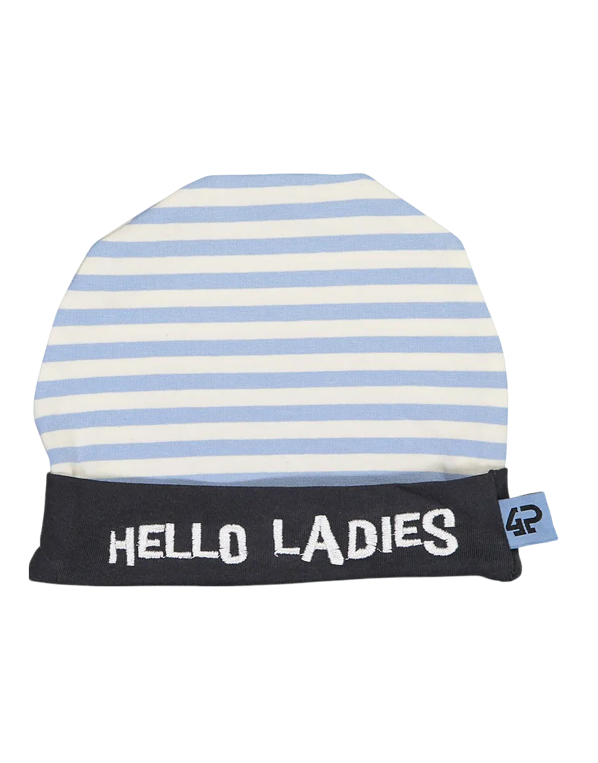 4PRESIDENT Baby Giftset Moustache 5-delig katoen