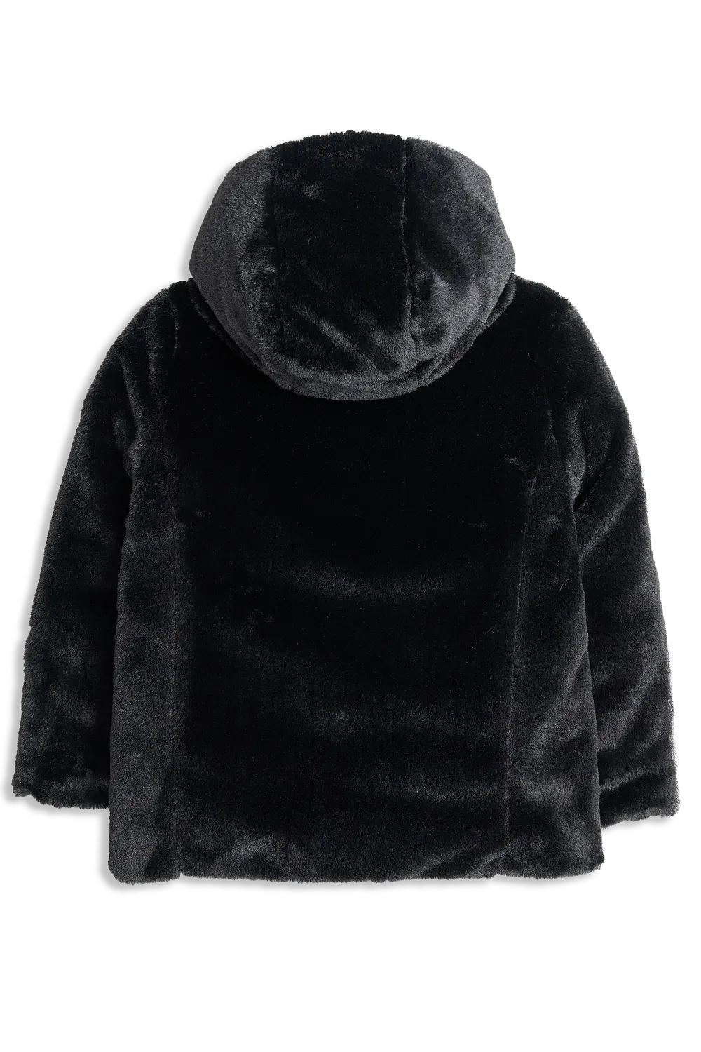 4President Poppy Black winterjas zwart omkeerbaar