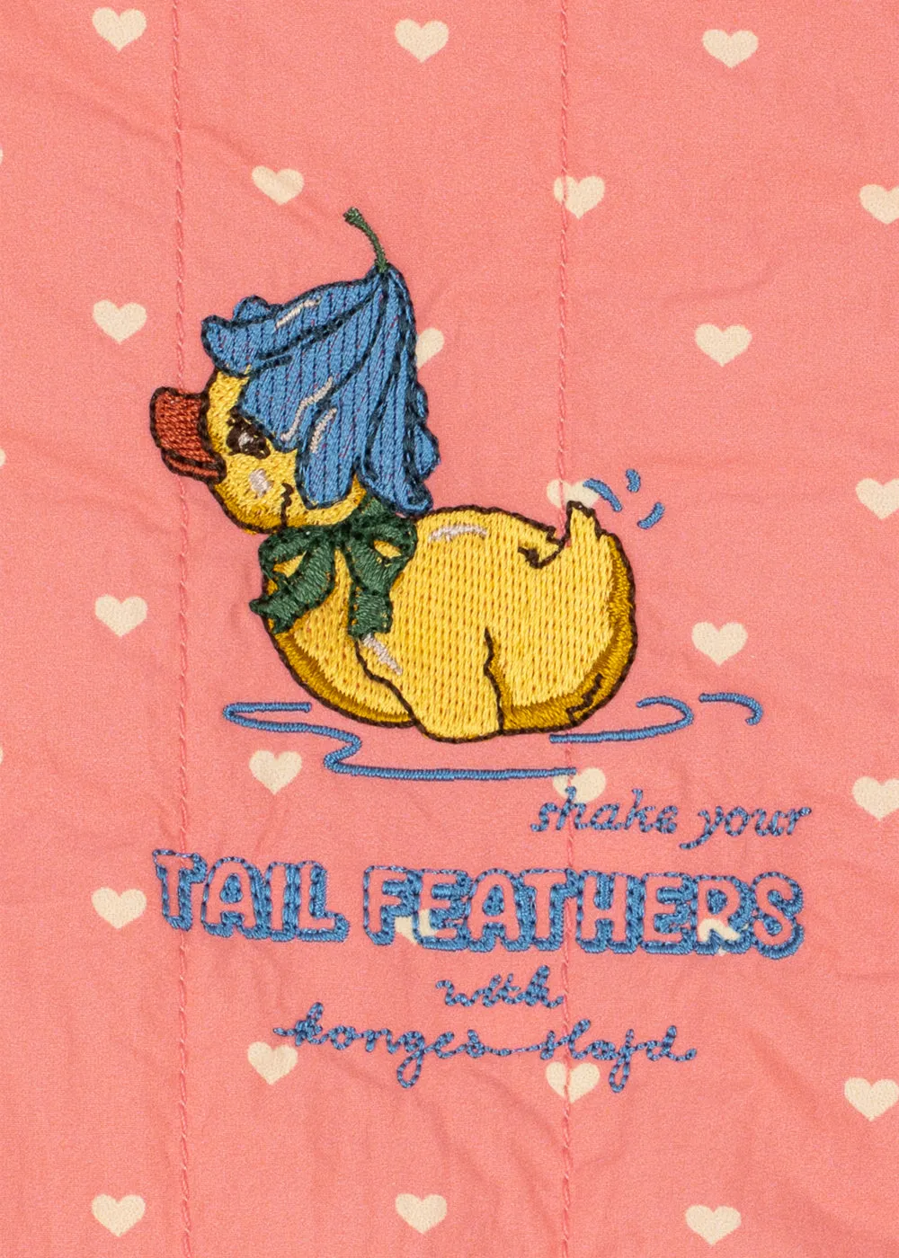 Konges Sløjd Juno bomberjas coeur feathers thermo