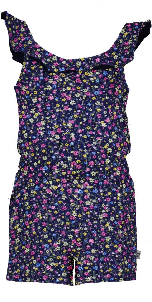 4PRESIDENT Lux AOP Navy Flower jumpsuit bloemenprint