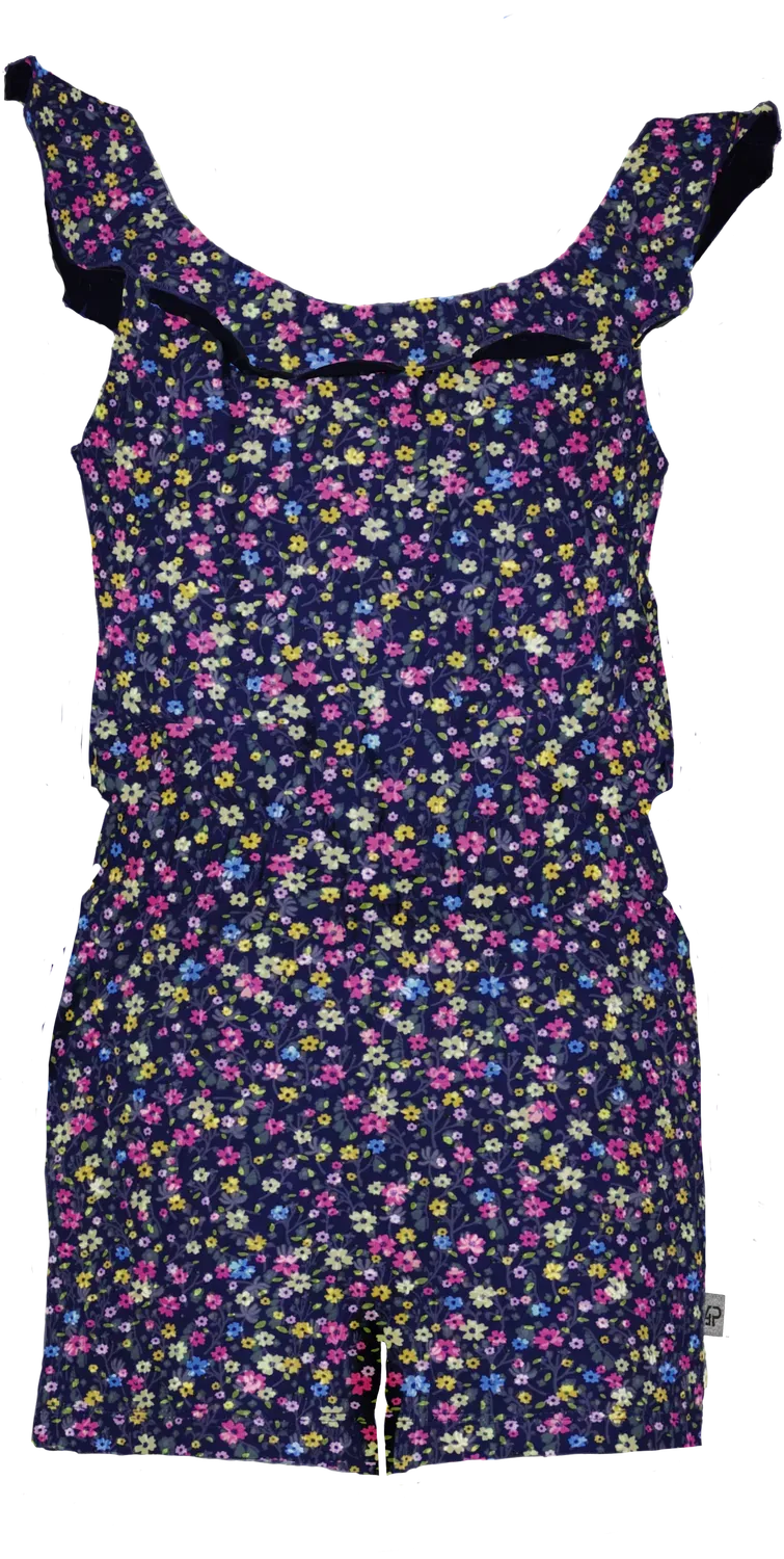 4PRESIDENT Lux AOP Navy Flower jumpsuit bloemenprint