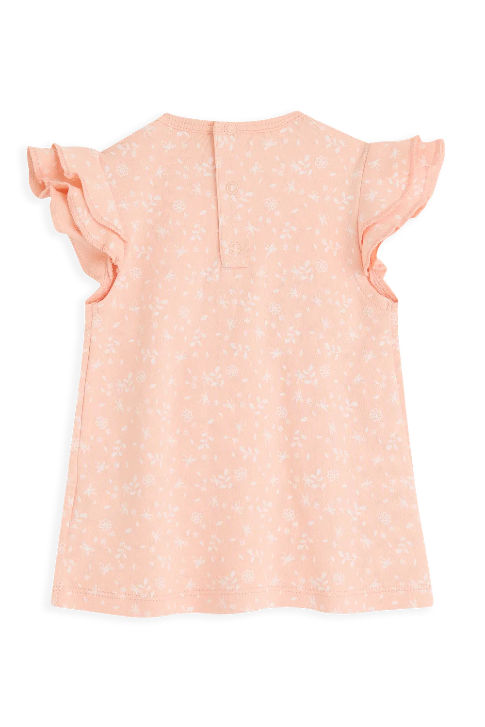 4PRESIDENT Yentl Pink jurkje roze bloemen katoen
