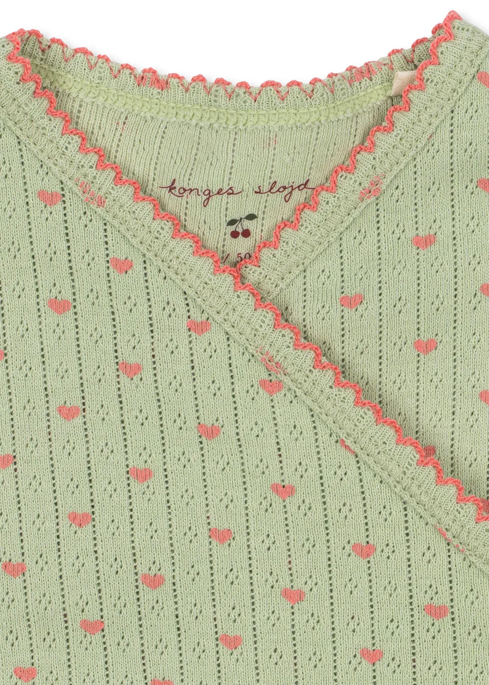 Konges Sløjd Minnie newborn rompertje coeur lint biokatoen