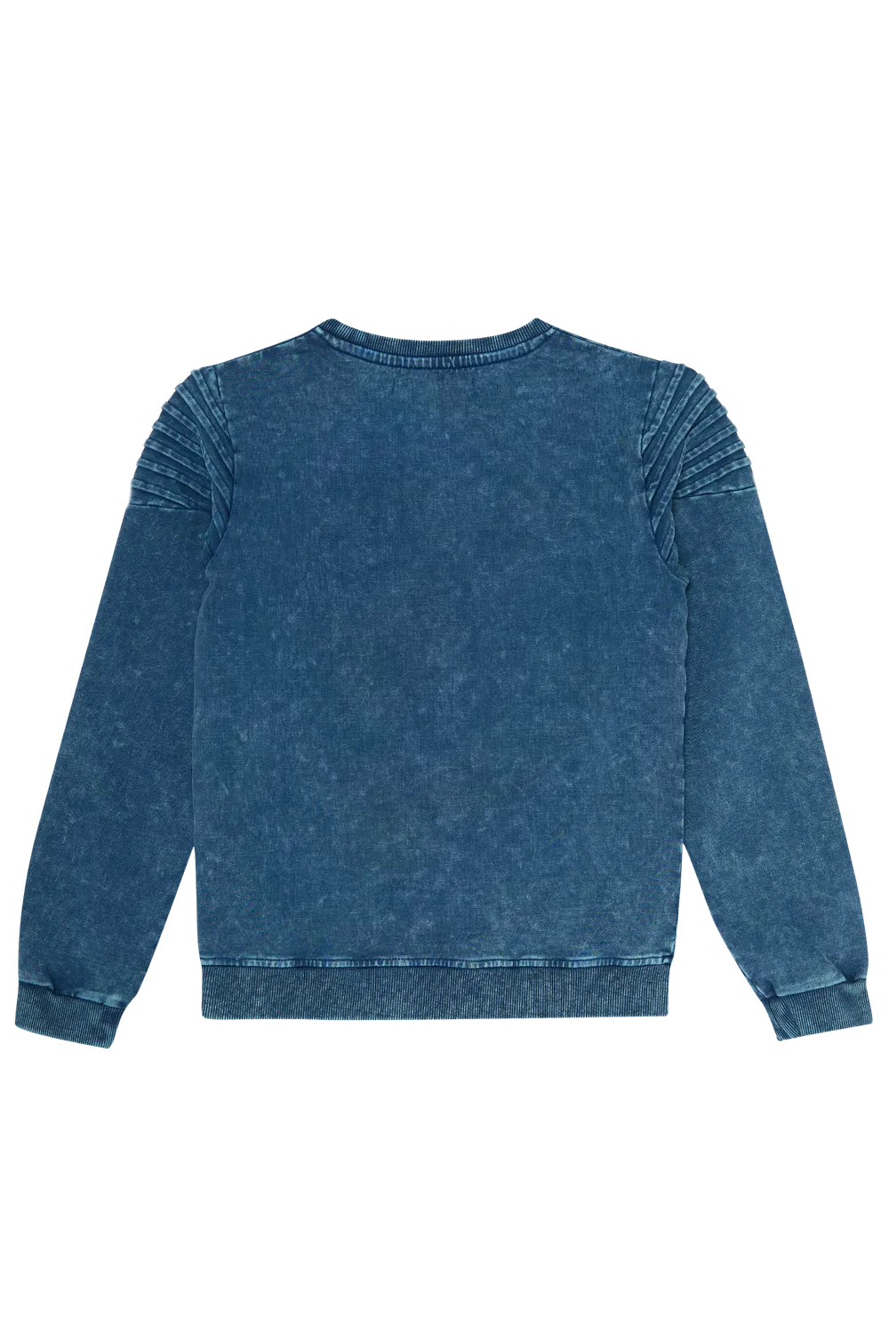 4President Nick sweater blauw ritszakken jongens