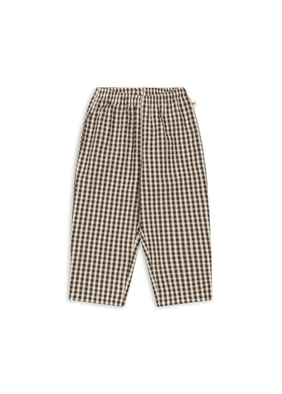 Konges Sløjd Kim broek choco check biokatoen