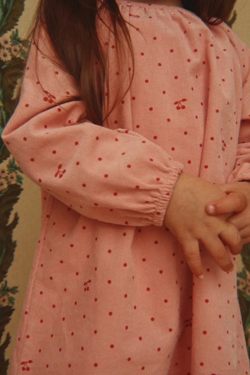 Konges Sløjd Marlo jurk cherry dot babycord