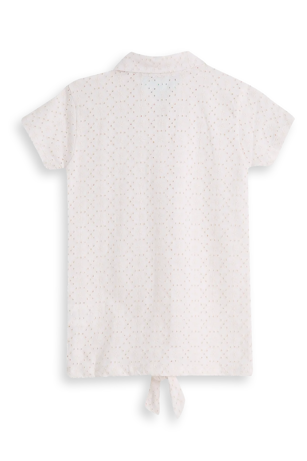 4PRESIDENT Basma T-shirt Bright White met strik