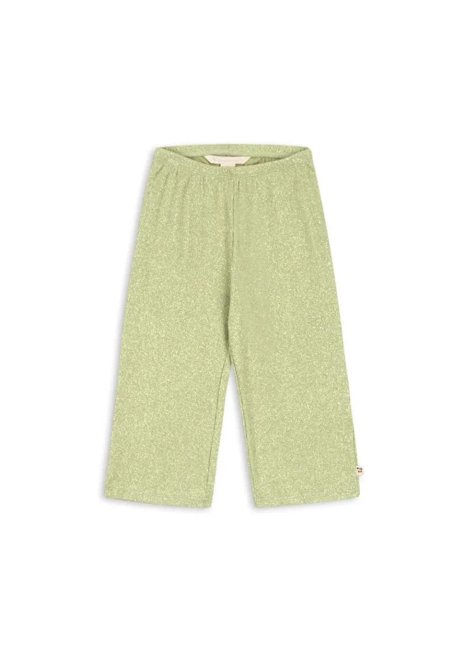 Konges Sløjd Roli Flared broek leek green biokatoen