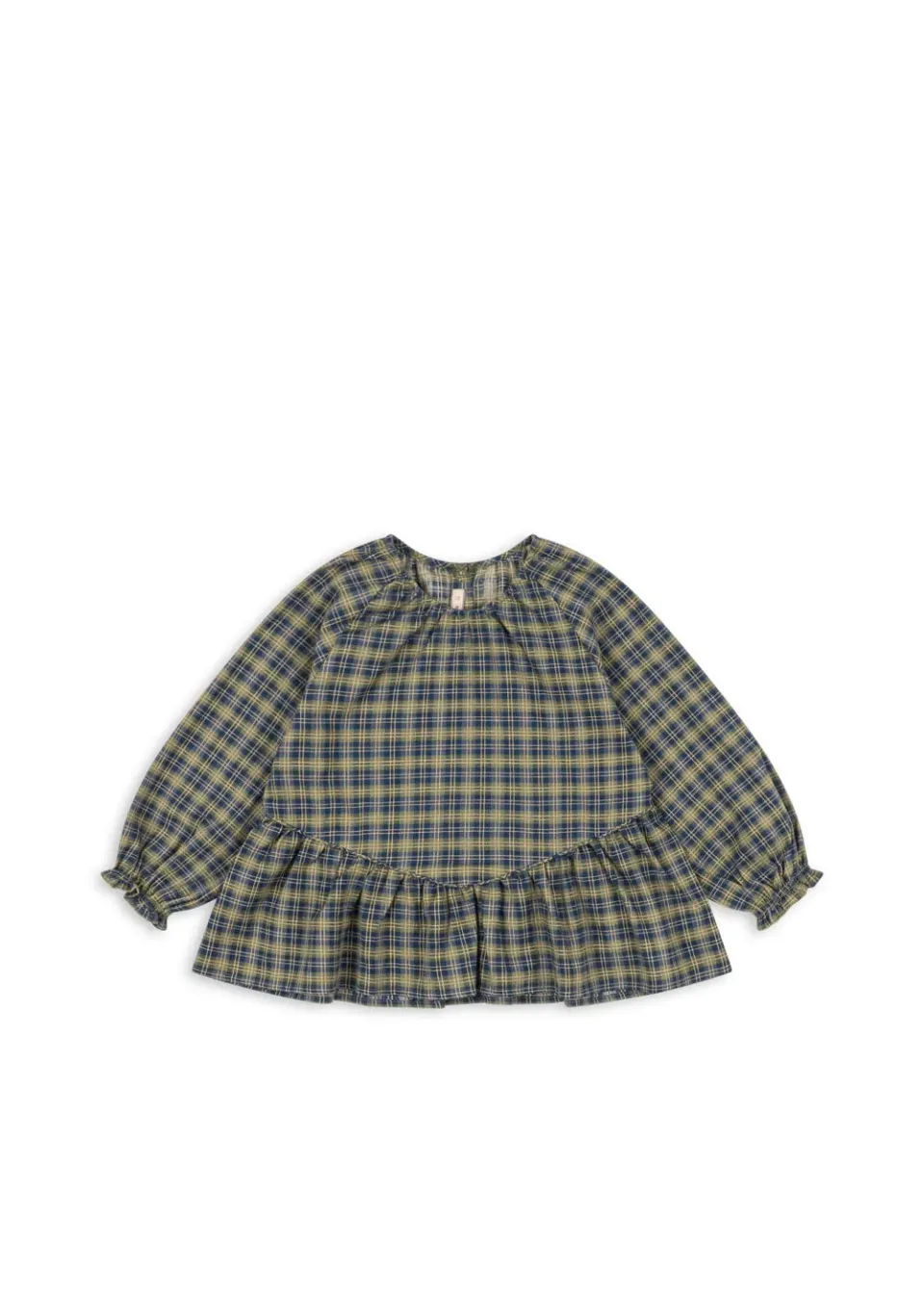 Konges Sløjd Terre Shirt laurel blue check blouse