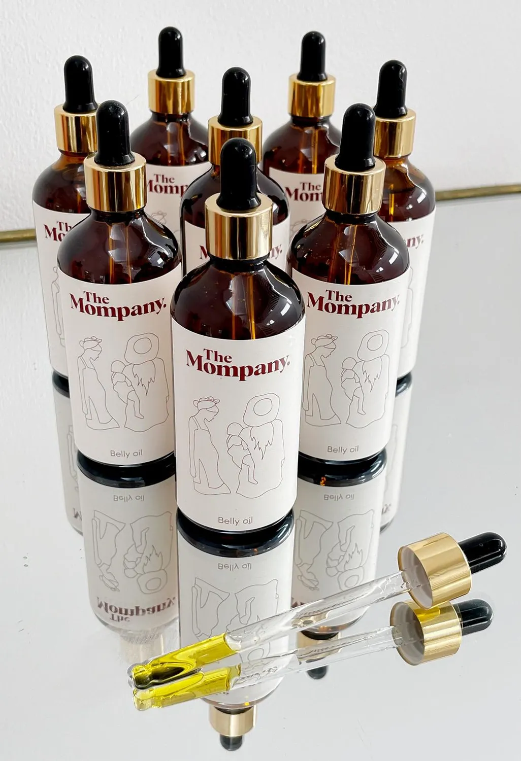 The Mompany Belly Oil huidolie natuurlijk