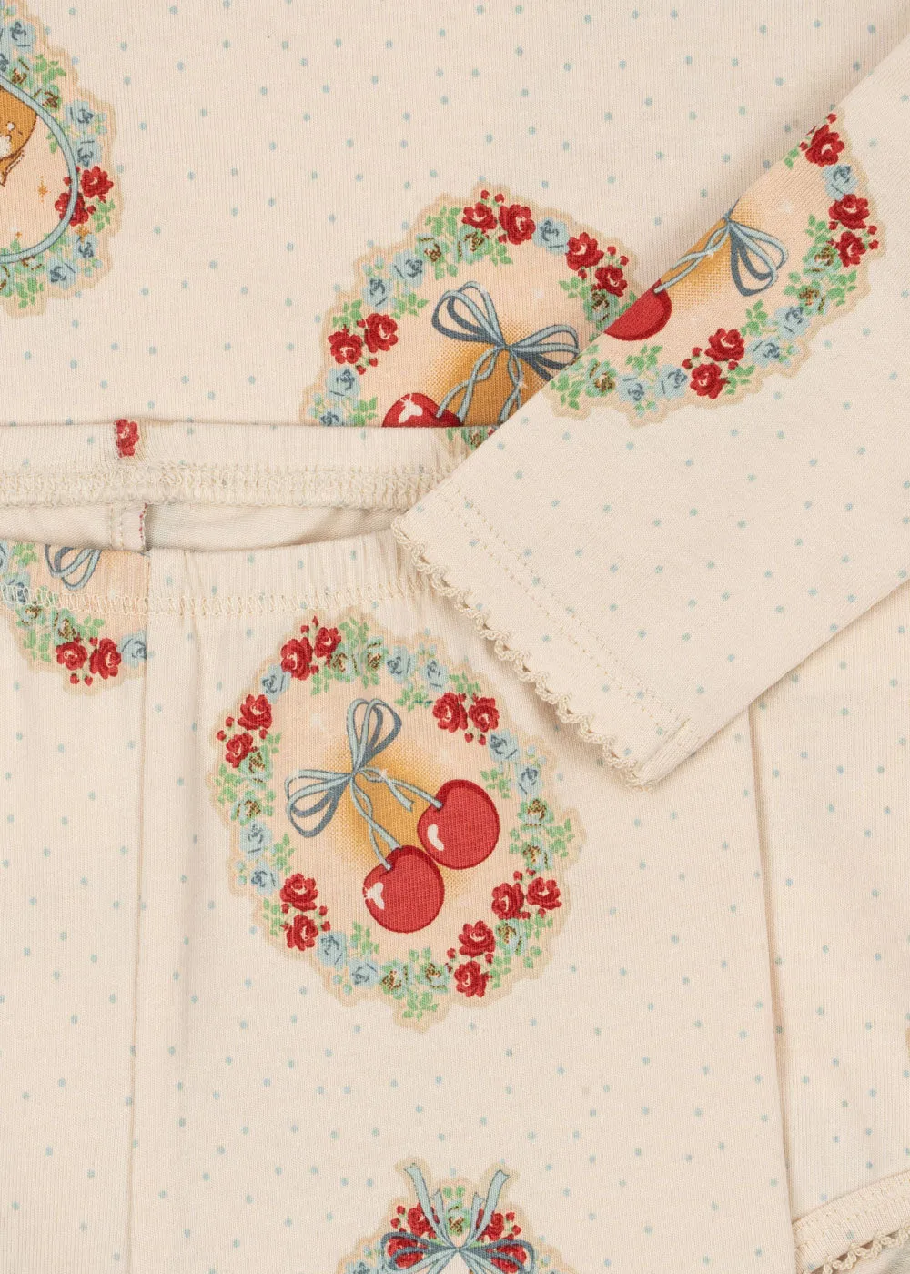 Konges Sløjd Basic deer diary set romper biokatoen