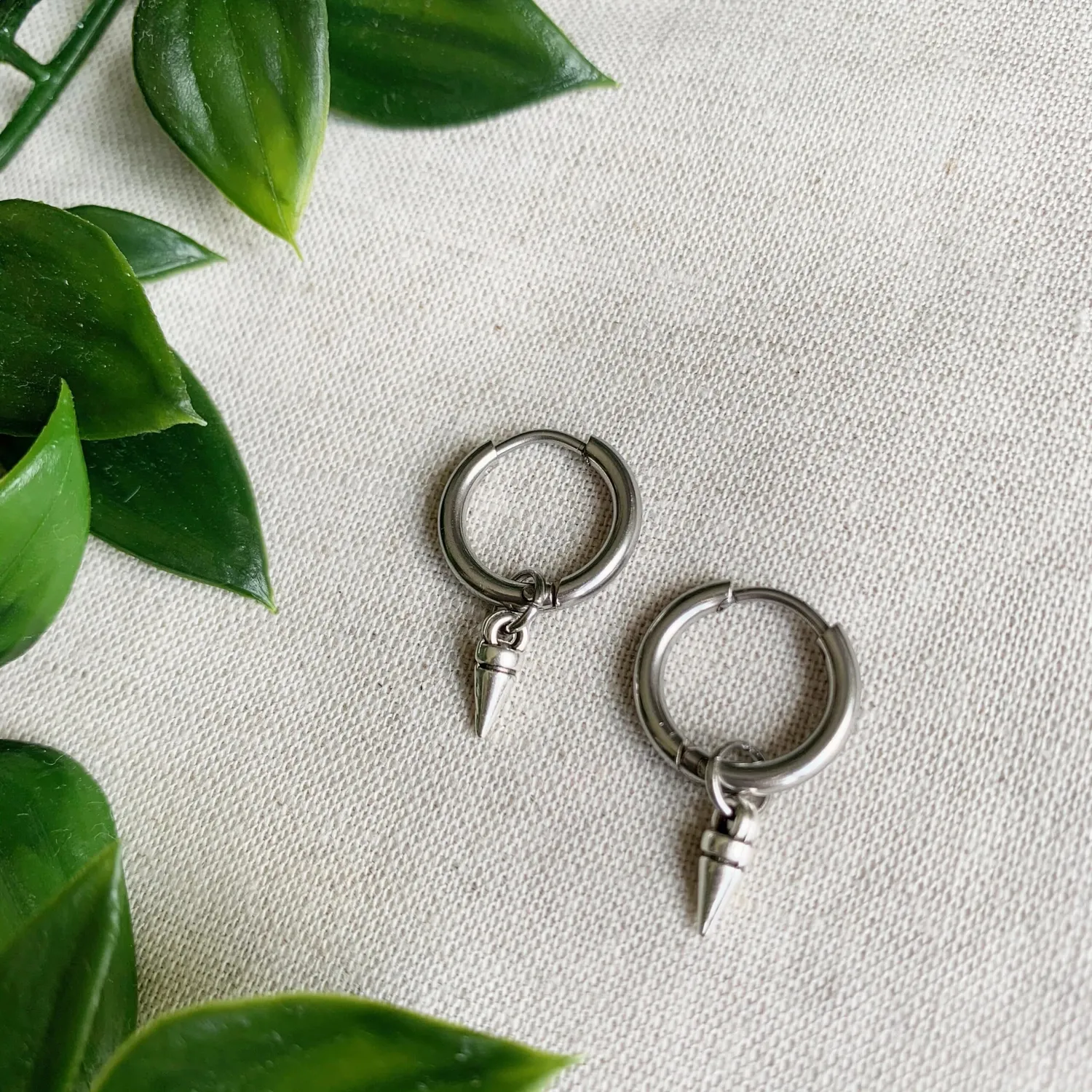 Soda Fashion Ibiza Spike oorbellen zilver