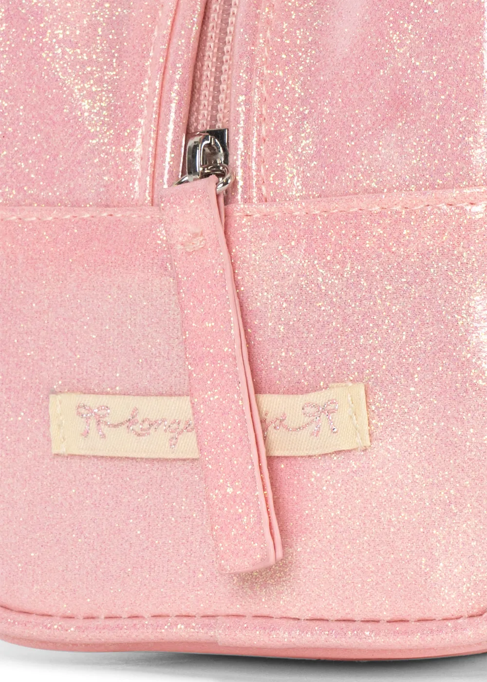 Konges Sløjd Katten etui cerise glitter roze