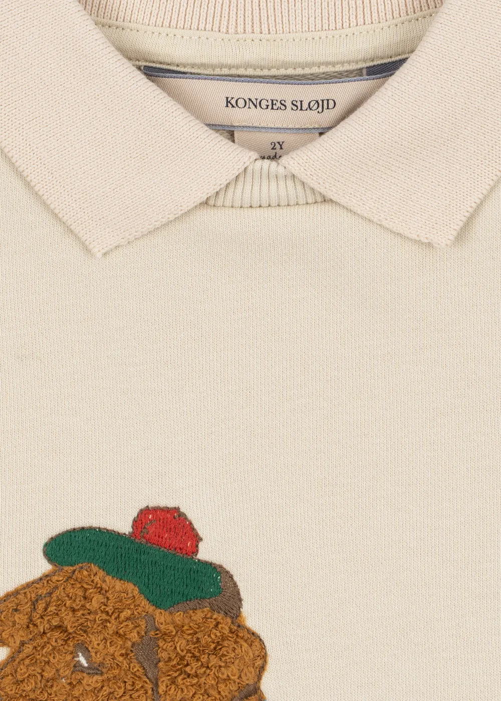 Konges Sløjd Spotty Sweater Brown Rice – Biokatoen Trui