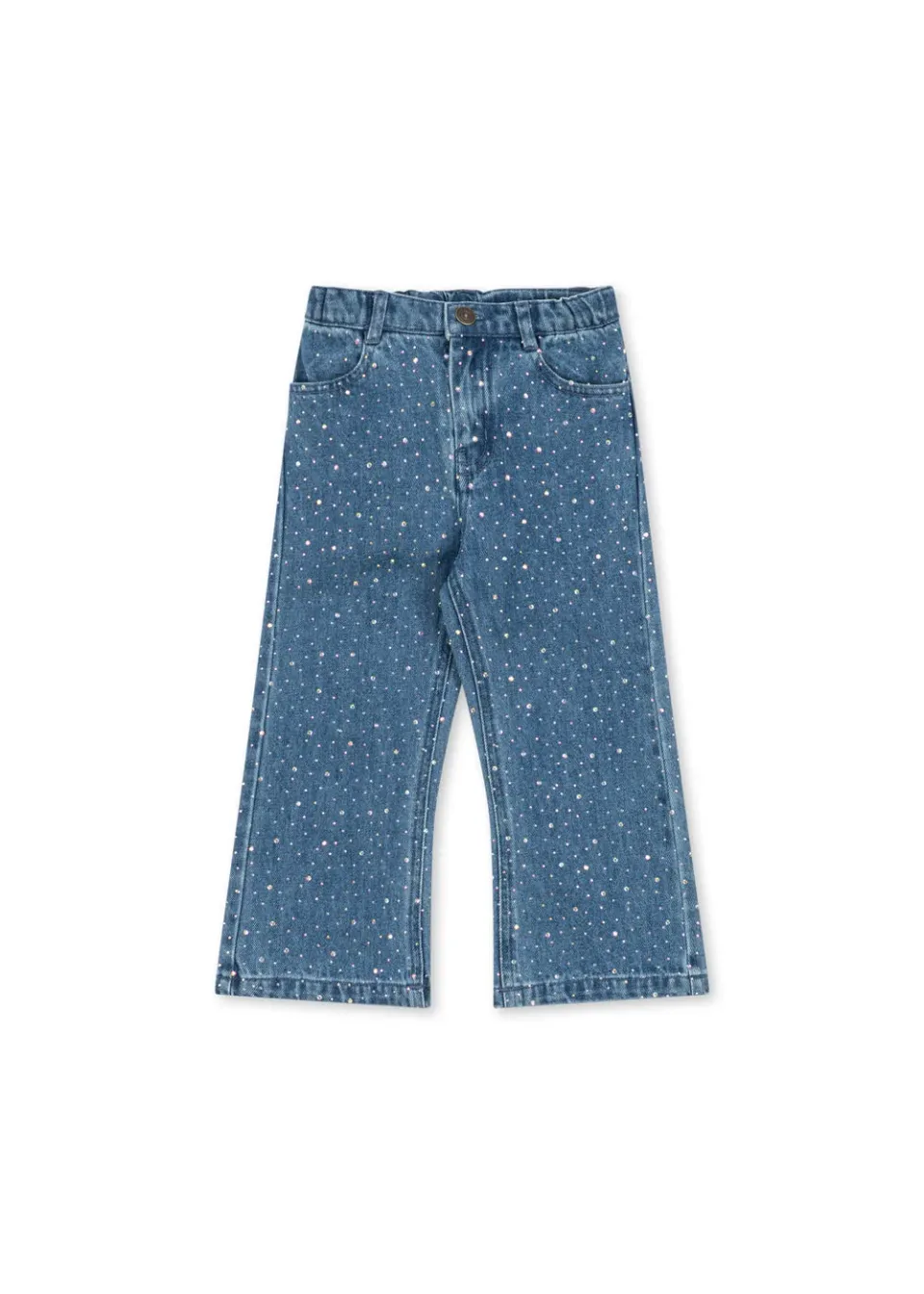 Konges Sløjd Elba glitterjeans denim sparkle bio