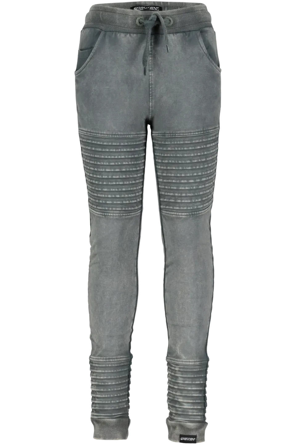 4President Mees Unexplored jongensbroek biker acid wash