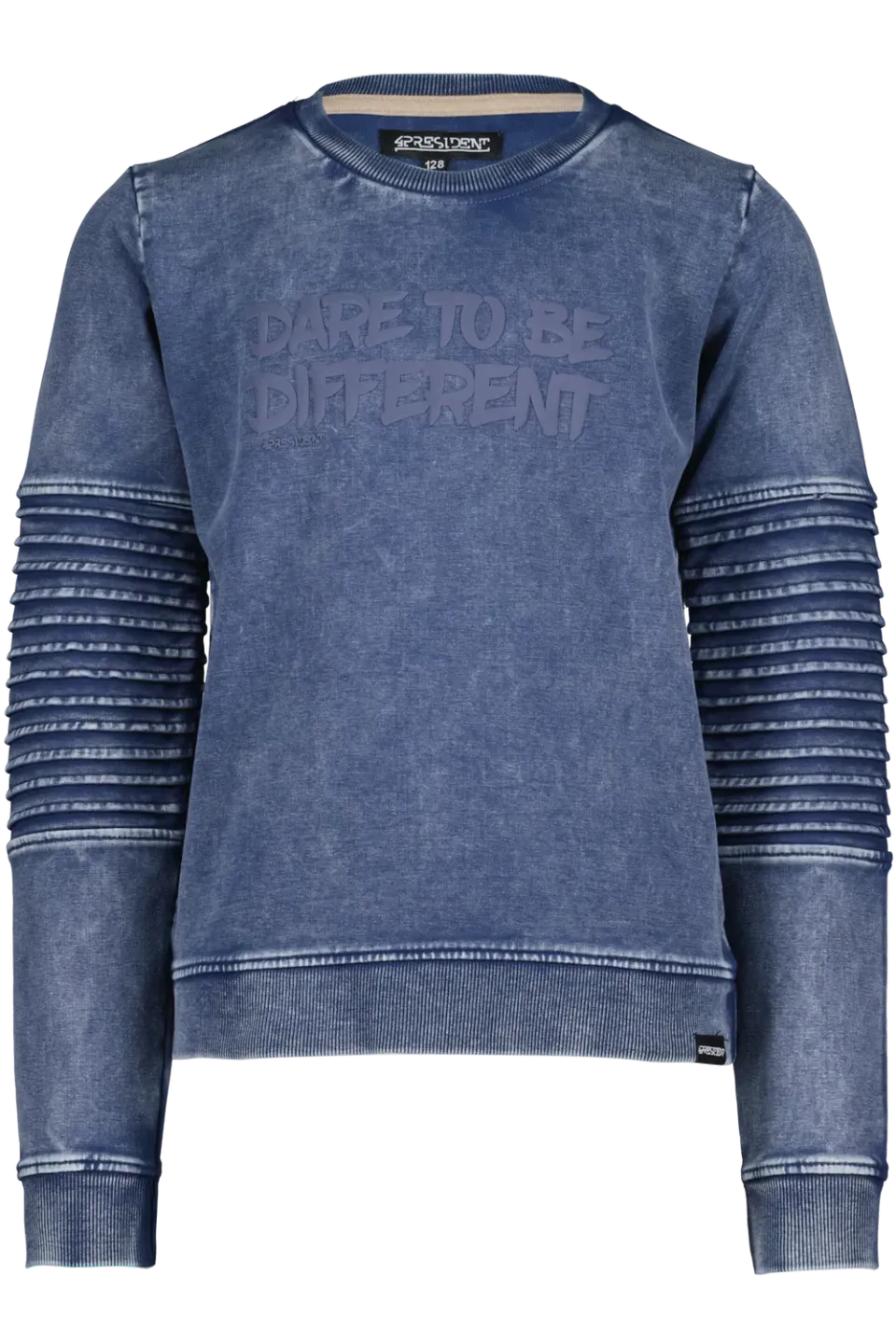 4President Milan Navy sweater navy katoen