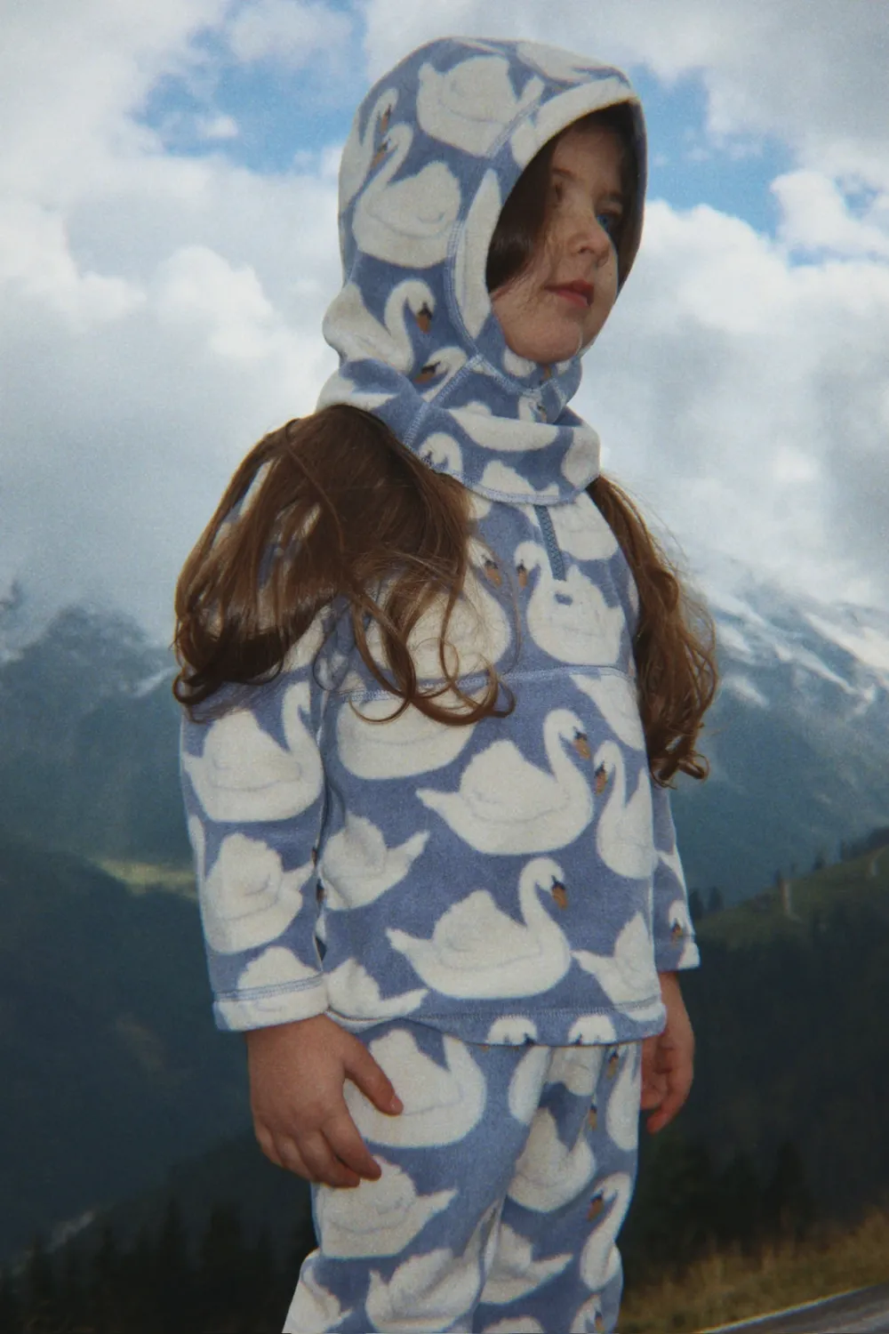 Konges Sløjd Tavi Fleece Sweater Swan Teddy Warm
