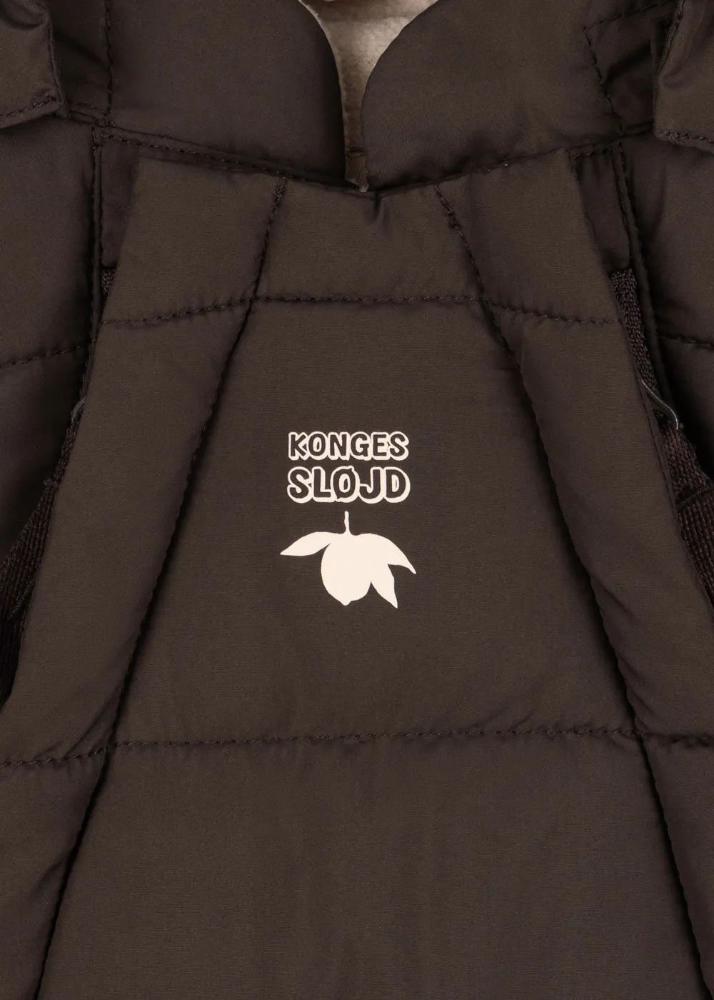 Konges Sløjd Alpi babypak chocolate brown gevoerd