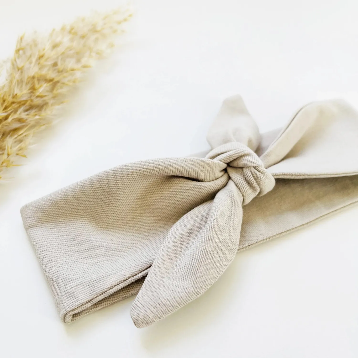 Soda Fashion Haarband Taupe baby haarbandje