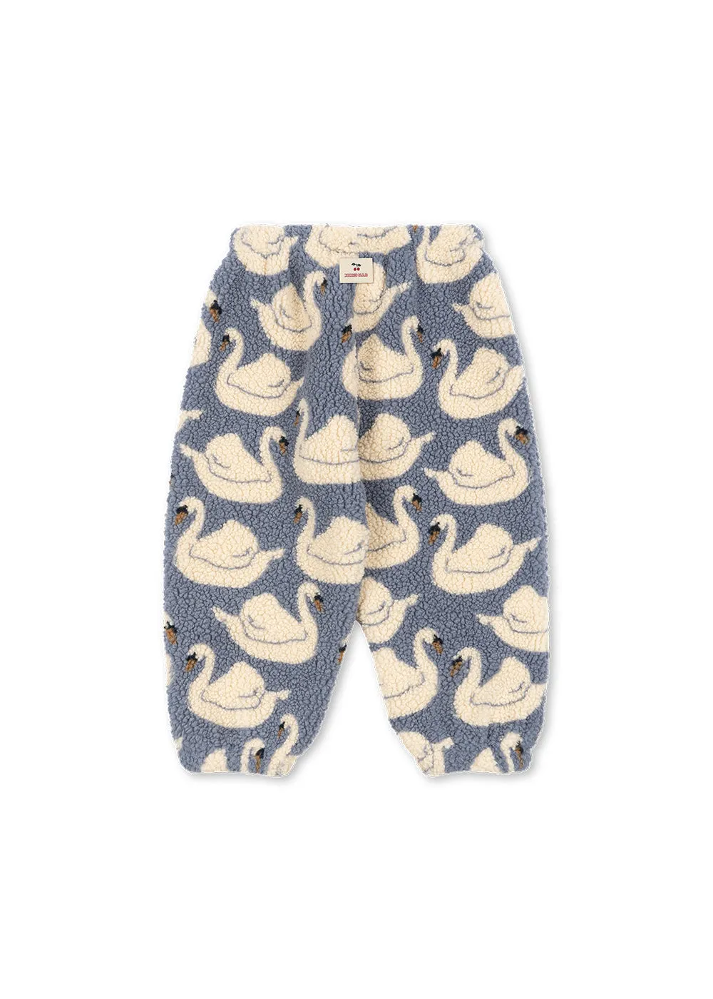 Konges Sløjd Jody Broek Swan teddyfleece