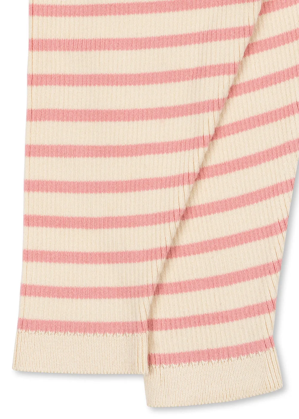 Konges Sløjd Buma legging peony butter stripe biokatoen