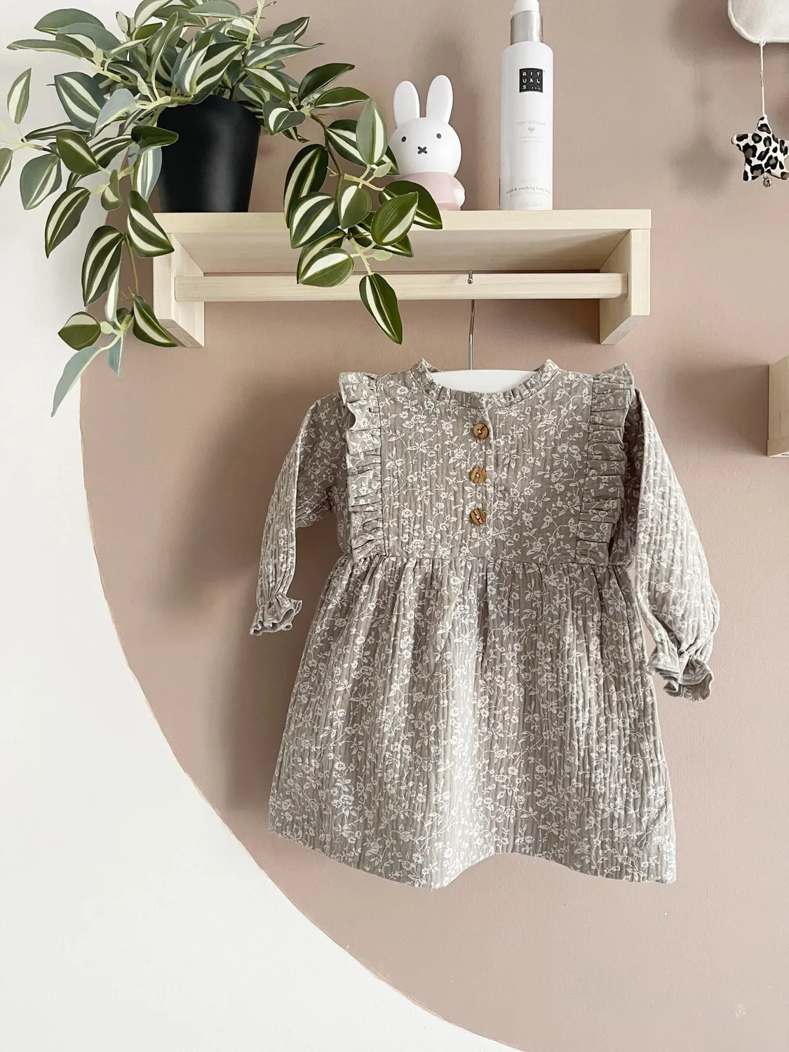 SODA FASHION Ruffle jurk baby ruches zacht