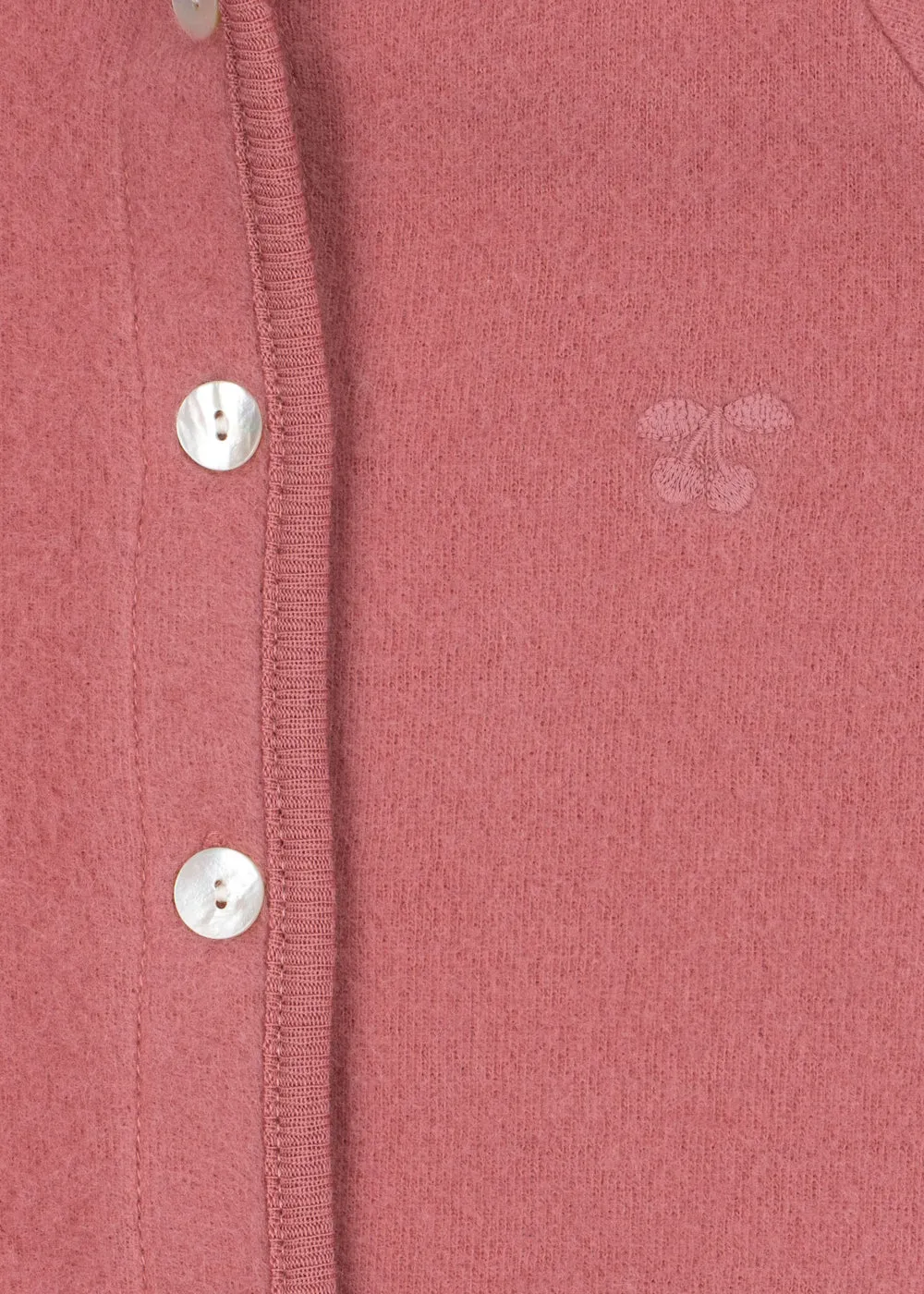 Konges Sløjd Saga wollen fleece boxpakje dusty rose warm
