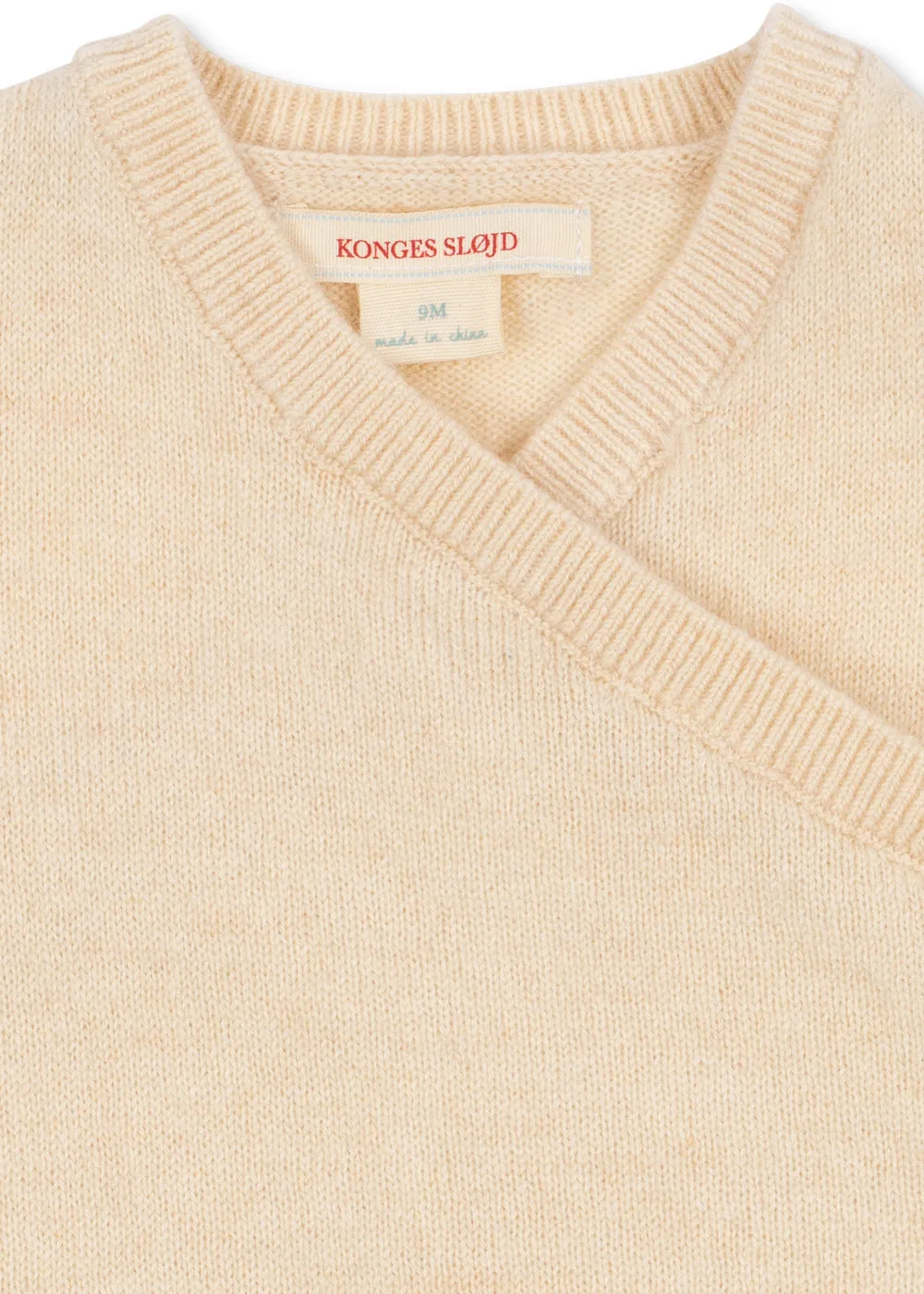 Konges Sløjd Dio cashmere babyset apricot gelato