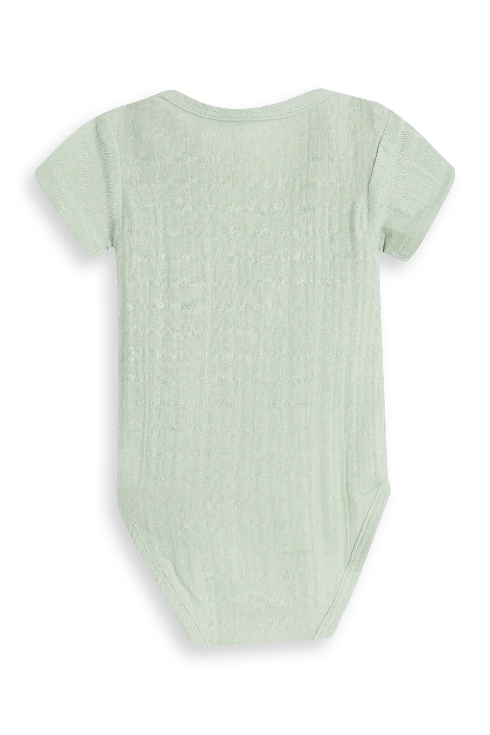 4President Mauri Romper baby silt green 100% katoen