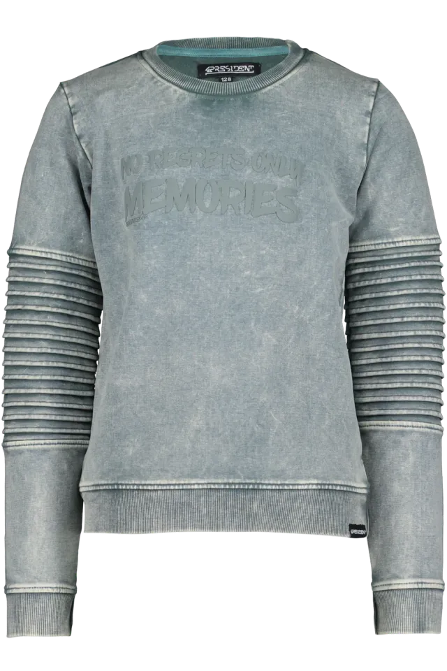 4President Milan Unexplored sweater jongens katoen