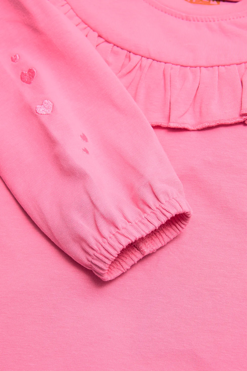 4President Babs meisjes longsleeve met ruches