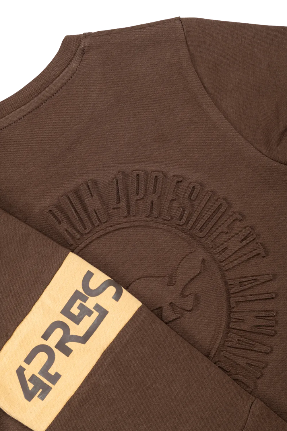 4President Adam Brown longsleeve jongens bruin