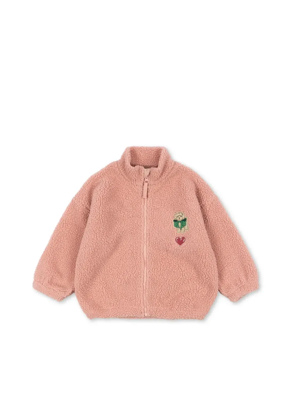 Konges Sløjd Jody teddyjas mellow rose teddyfleece