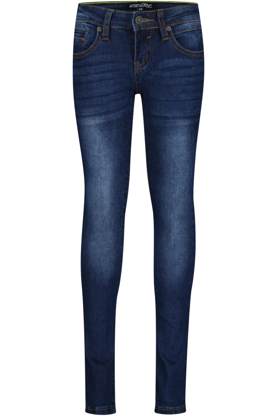 4President Marina skinny jeans meisjes dark used stretch