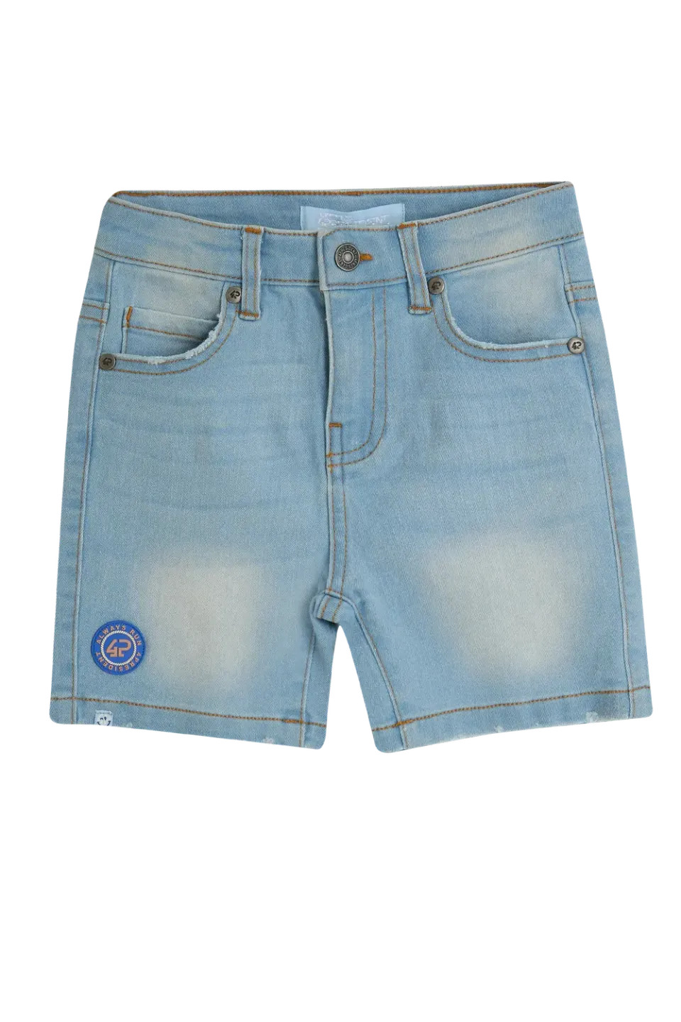 4PRESIDENT Olly Light Blue jongens short denim