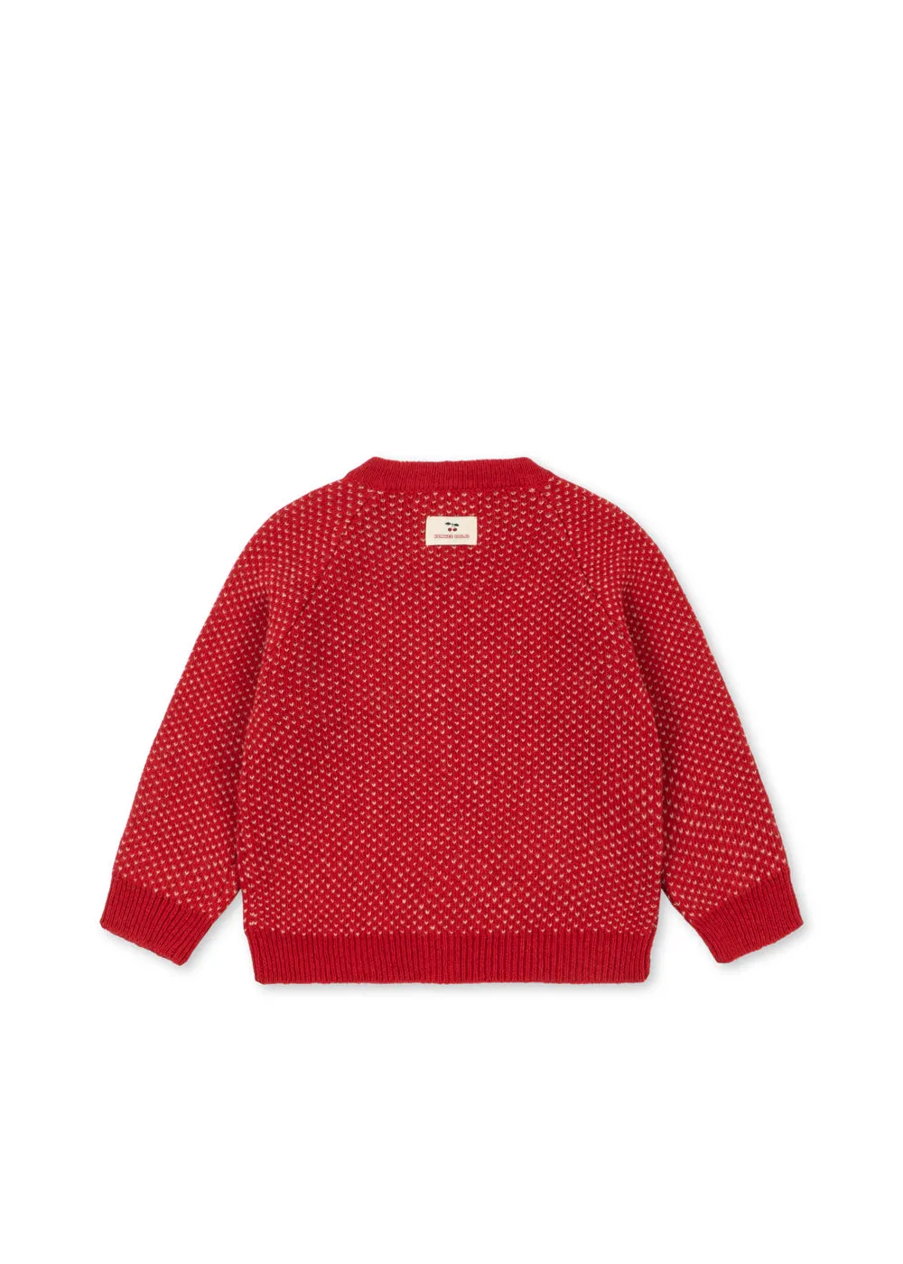 Konges Sløjd Belou Cardigan Cat Rouge Wollen Vest