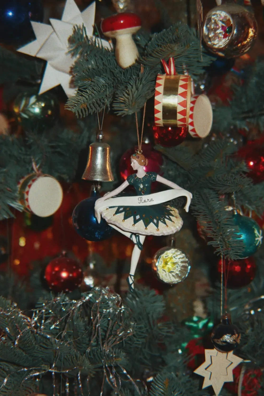 Konges Sløjd harlekijnballerina kerstornament multi 14 cm