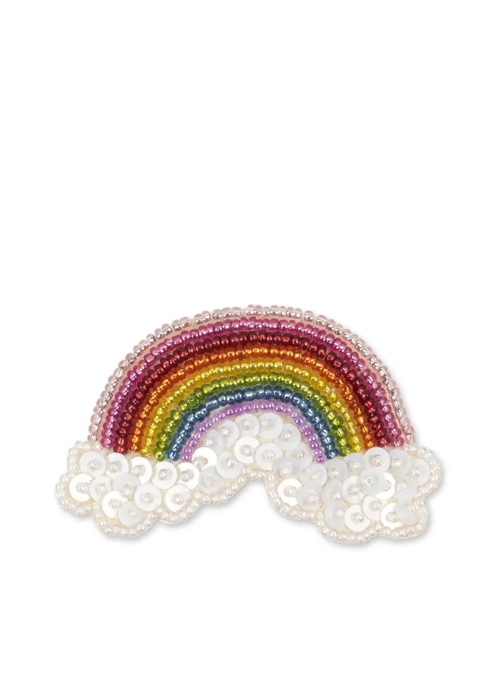 Konges Sløjd Regenboog haarclip rainbow glaskralen