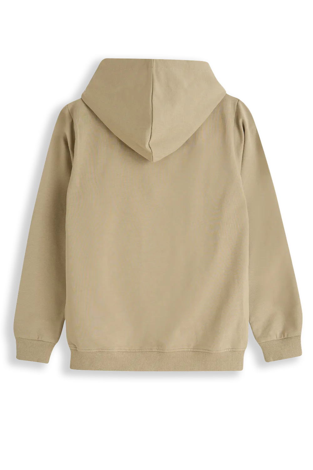 4President Bas Twill hoodie koelbruin katoen