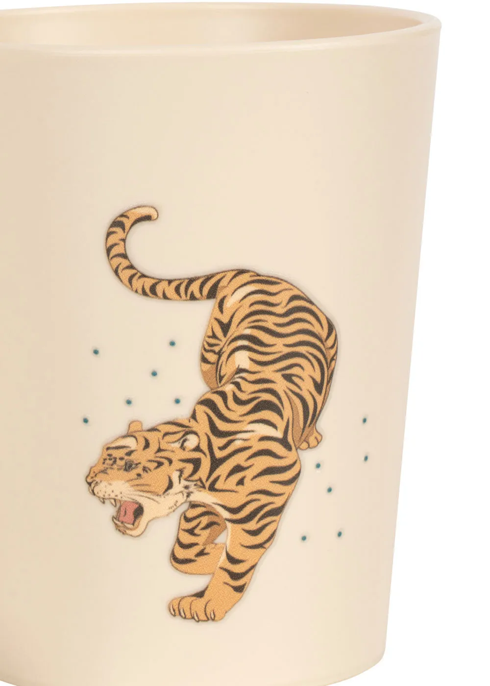 Konges Sløjd Tiger Ruggito kinderservies gerecycled