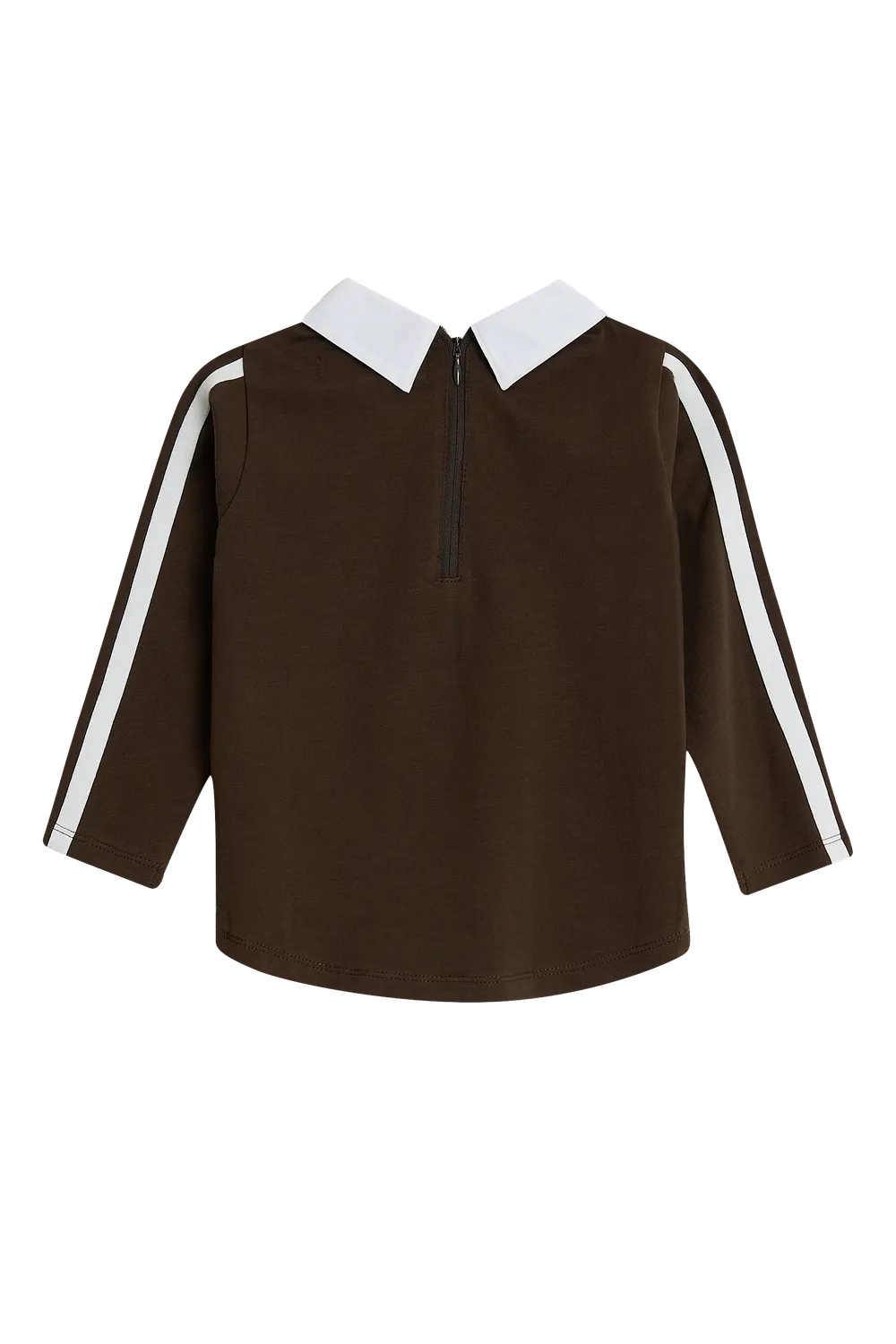 4President Kimber longsleeve meisjes bruin katoen