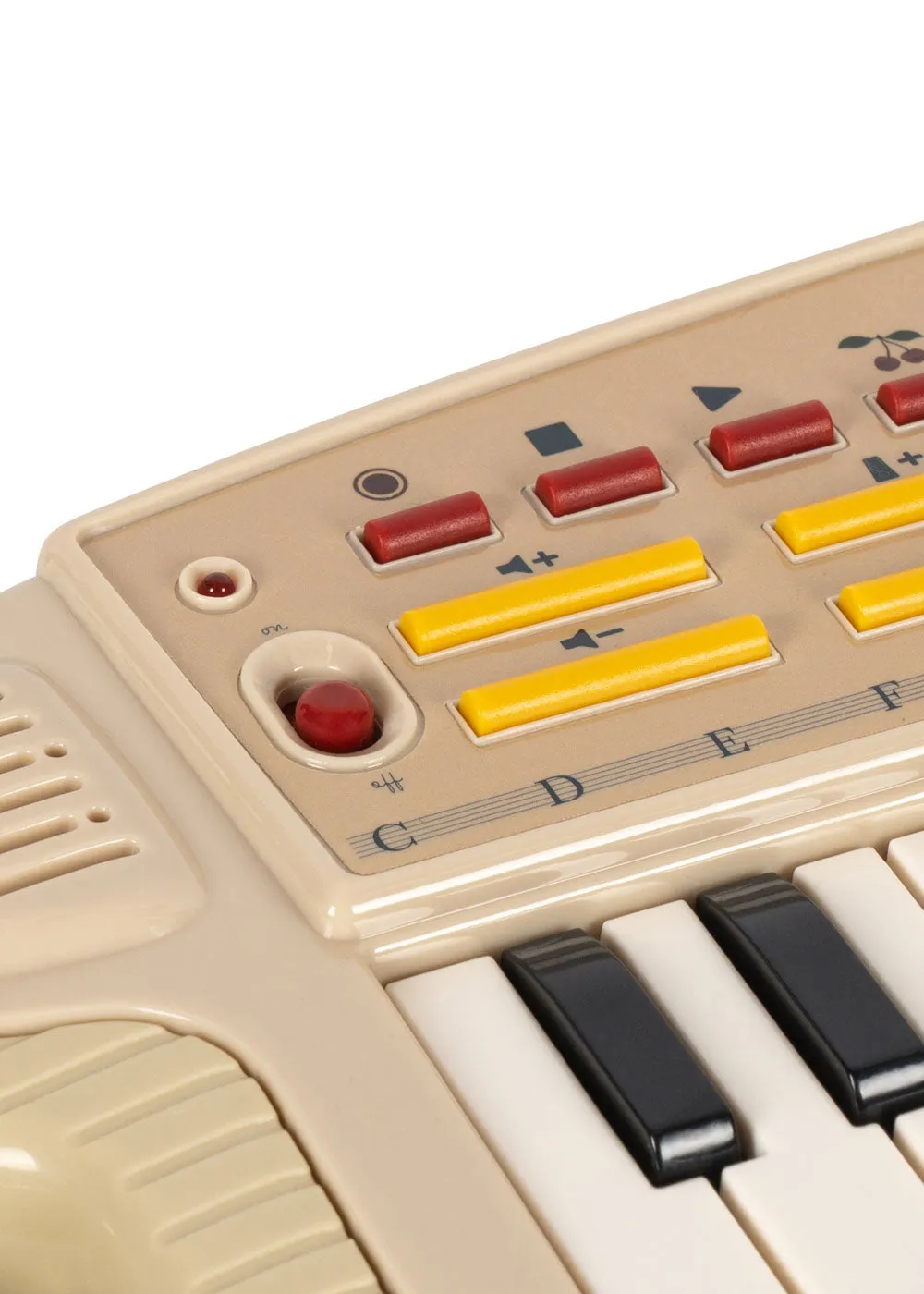 Konges Sløjd Muziekkeyboard Lemon 37 Toetsen Peuterspeelgoed