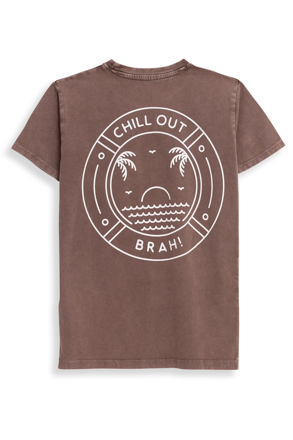 4PRESIDENT Ryan Stone Gray T-shirt korte mouw grijs