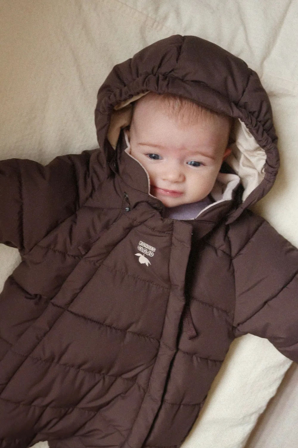 Konges Sløjd Alpi babypak chocolate brown gevoerd