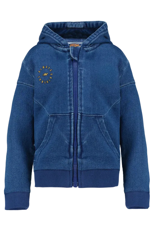 4President Rowen sweater jeans blauw maat 74 katoen