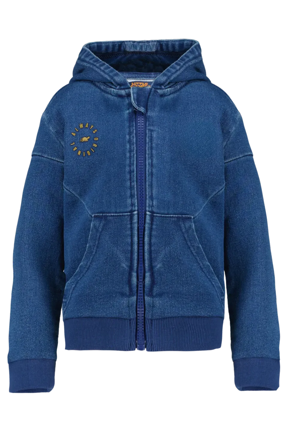 4President Rowen sweater jeans blauw maat 74 katoen