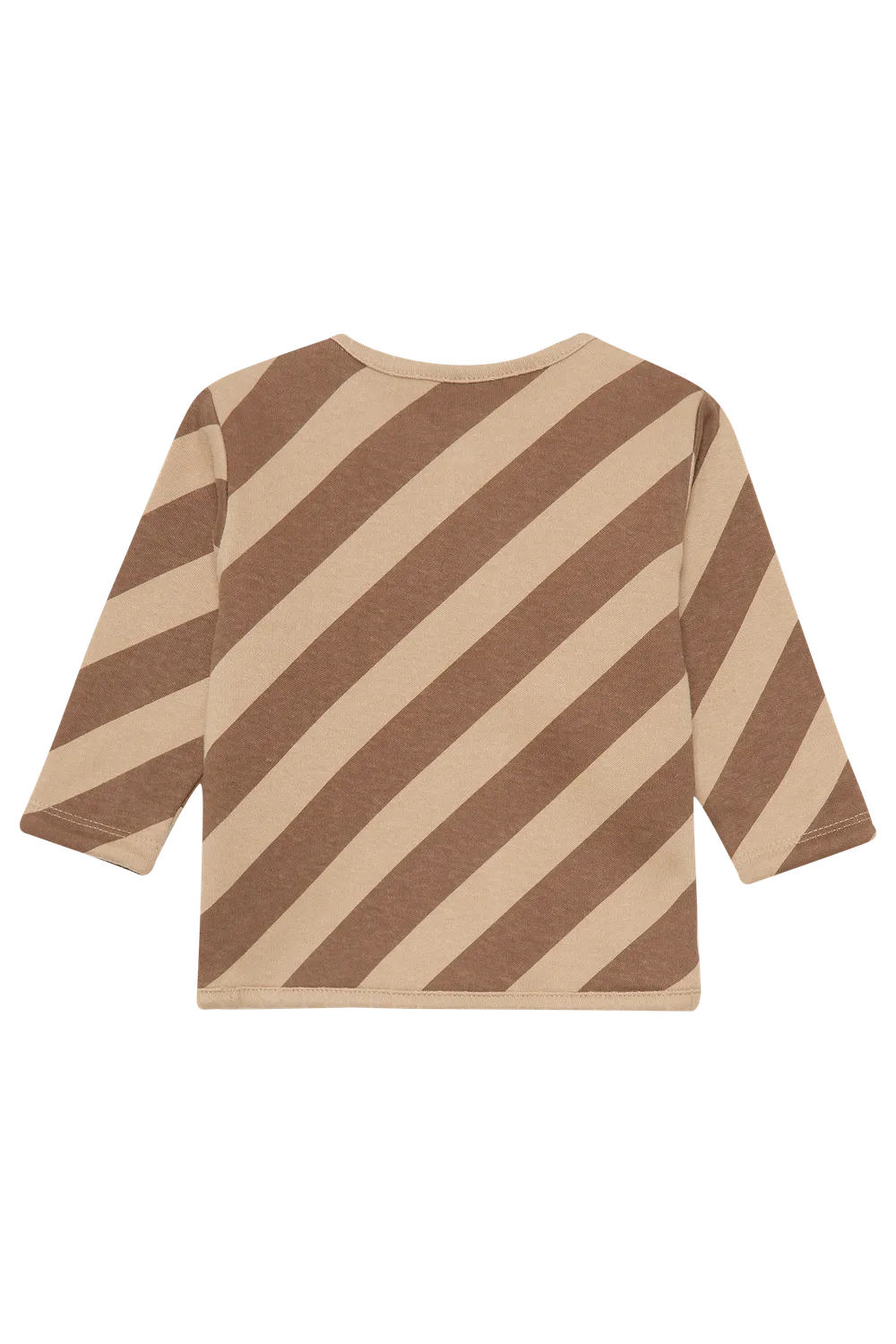 4PRESIDENT Ziri Sand sweater baby overslag katoen