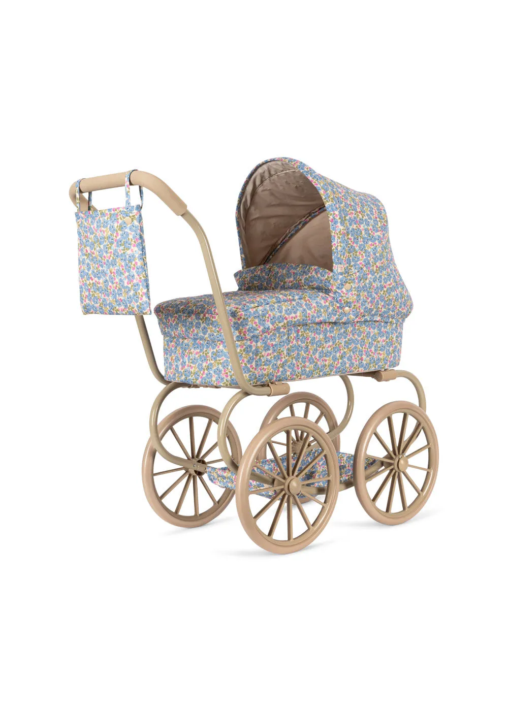 Konges Sløjd Minnie poppenwagen fleur rosier katoen